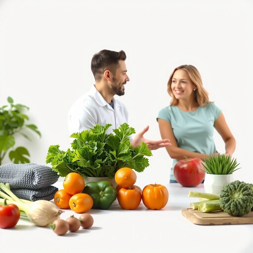 Background de serviços nutricionais